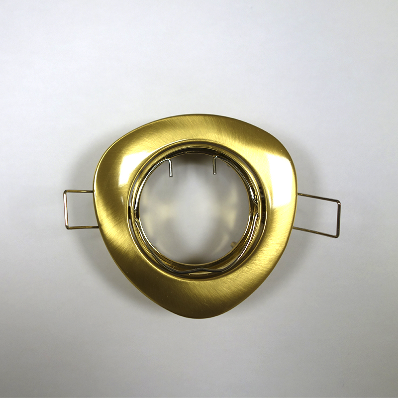 Встраиваемый светильник UO-13, 50W, MR16, золотой сатин