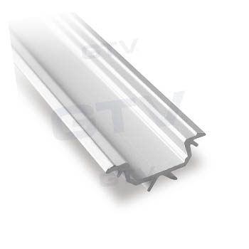 Al.profiil Led lint-le nurk Glax silver 2m