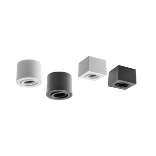 Потолочный светильник Ceiling fixture SENSA MINI, alum, 70x70x115, IP20, max 50W, square, white