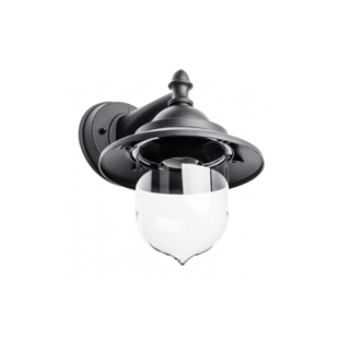 Садовая лампа Garden lamp TOSKANA-AD, E27, MAX.60W, IP54, AC220-240V, 50-60Hz, straight sconce, black