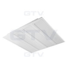 Светодиодный накладной светильник Louver fixture LED VERONA 50W, 4x60cm, 5500lm, IP20/44, AC220-240V, 50/60Hz, 4000K, (r