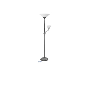 Наполная лампа Floor lamp BENFICA, max 1x60W -E27, max 1x40W - E14, AC220-240V, 50/60Hz, grey body