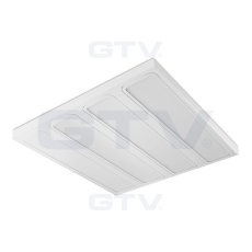 Светодиодный накладной светильник Louver fixture LED VERONA 50W, 4x60cm, 5500lm, IP20, AC220-240V, 50/60Hz, 4000K, (ceil