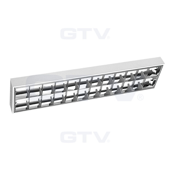 IN-RE236N-01 Louver fixture INNOVO 2x36W, T8, EVG, IP20 (ceiling), economical version