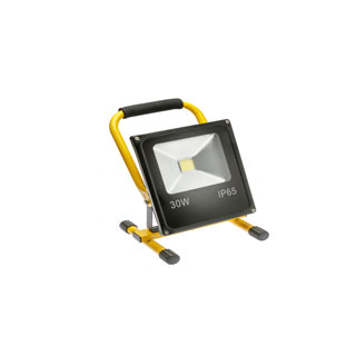 IN-FST30W-64 INNOVO flooglight LED, handheld, 30W, AC220-240V, 50/60Hz, IP65, 6400K, 2100 lm, 145 mA