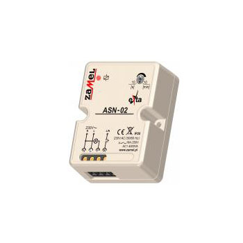 ASN-02 Staircase time delay switch ASN-02, anti-blocking function, 230V AC,IP20