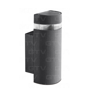 LD-SILVAGU10J-20 Wall fixture (1-way shining) SILVA, GU10, MAX. 50W, IP54, AC220-240V, 50/60Hz, blac