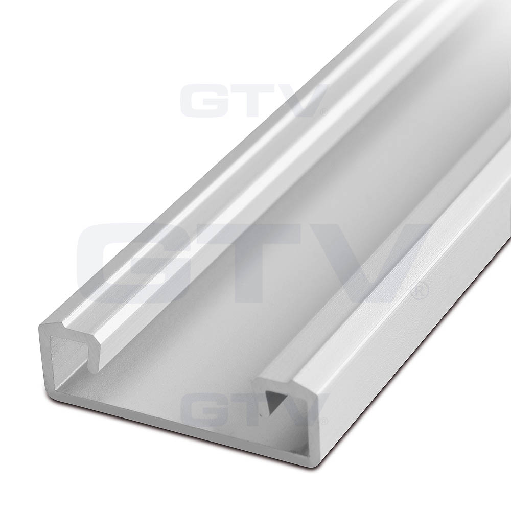 PA-GLAXMNK-AL Aluminium profile for LED strips (on board) GLAX silver, 2 m, sales unit 2m (20 pcs in