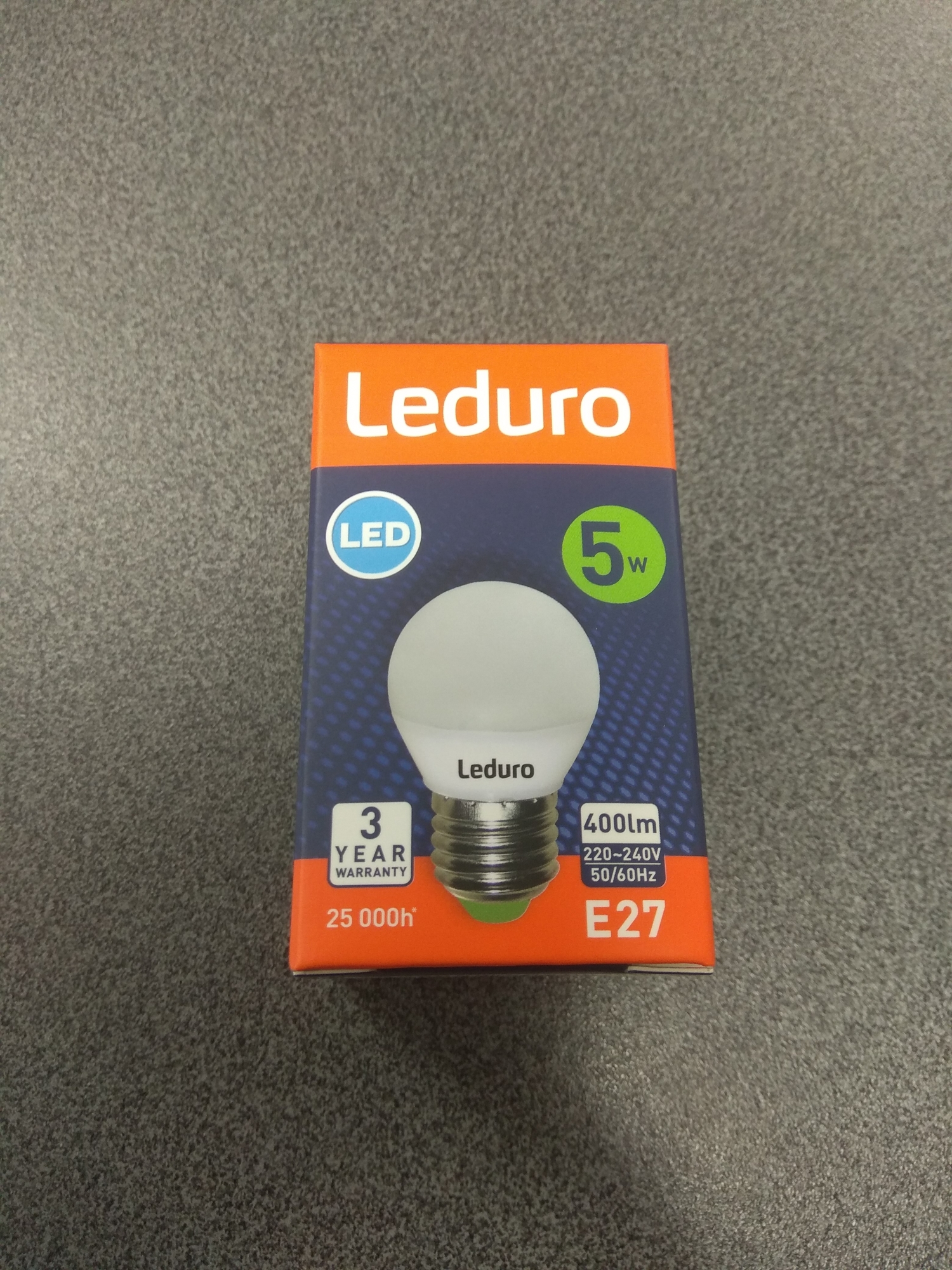 Led lamp 5W E27 120` 3000K 1010184 (21168) Leduro