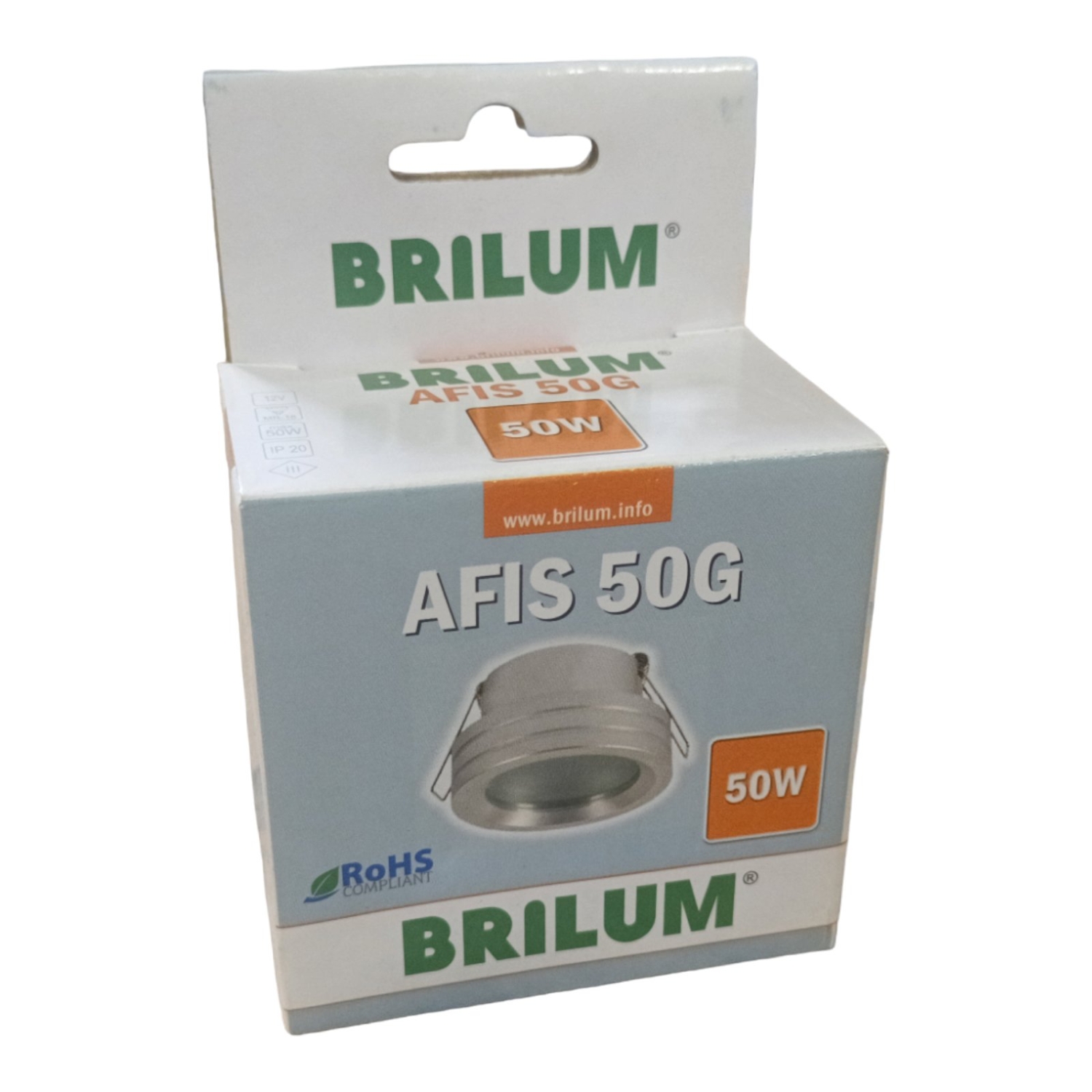 Afis 50G alumiinium ripplaevalgusti