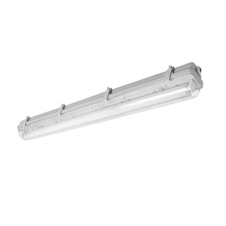 Герметичный светильник Hermetic fixture HELIOS-LED 218 BIS, T8 LED, G13, AC220-240V, 50/60Hz, IP65, ABS/PS, f