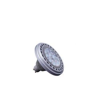 LED лампа,серая ES111, 12W, 12 x POWER LED, GREY, 4000K, GU10, shining angle 120*, 230V, 850