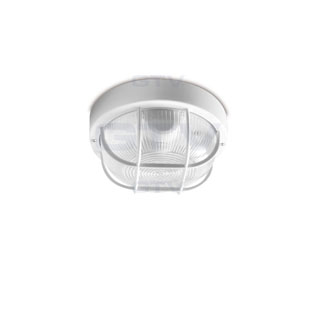 Канальный светильник Lamp IBIZA with protective grating, 60W, E27, IP44, white