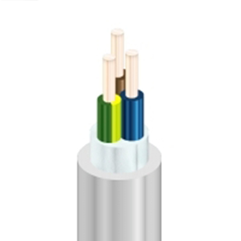 NKT - NYM-J 3x2.5 инсталляционный кабель,белый 100м