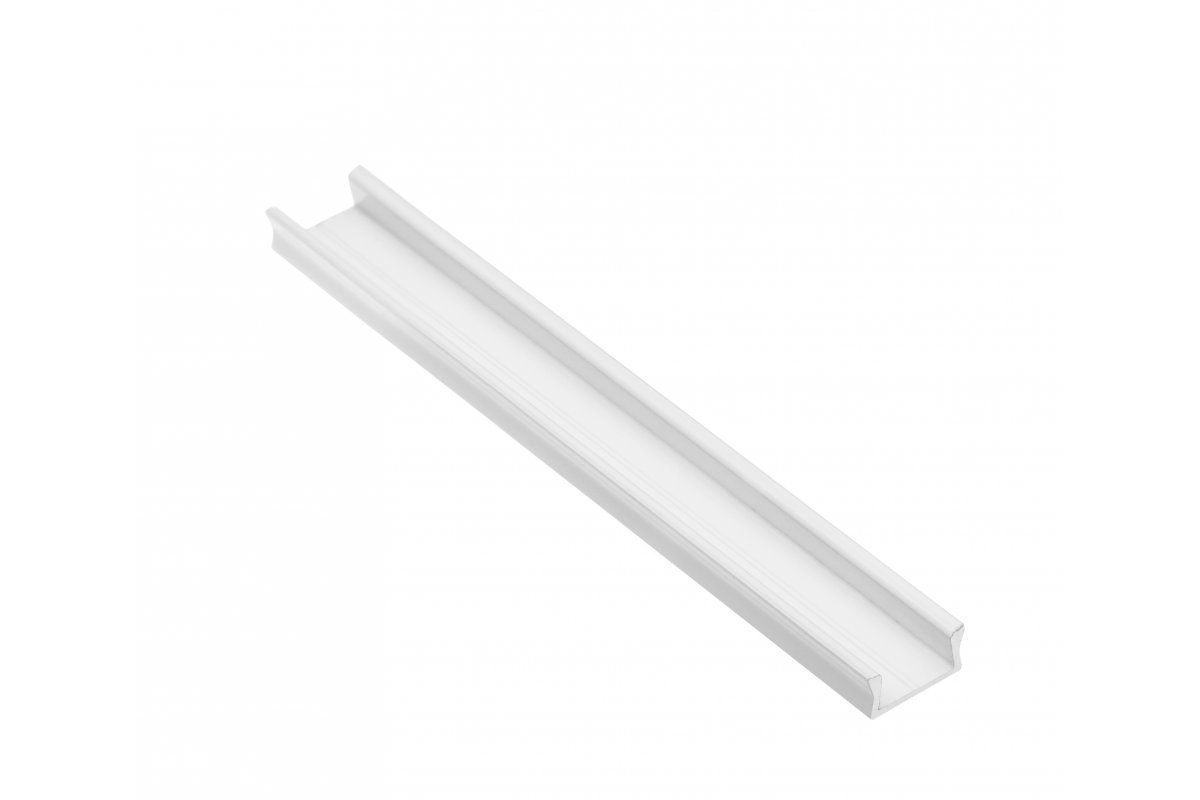 PA-GLAXMNKW-AL-10 Profile GLAX-surface mounted mini high 14mm white, 2 m,