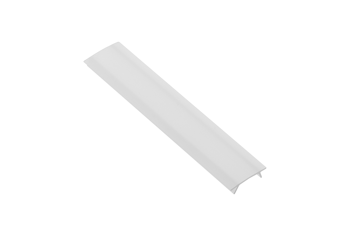 PA-OSMLGLAX-00 Cover for profiles (milky) GLAX, 2 m, sales unit 2m, 1 tube = 40 pcs