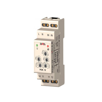 РЕЛЕ ВРЕМЕНИ , 10 operating modes, 2 time ranges, 24V AC/DC, IP20