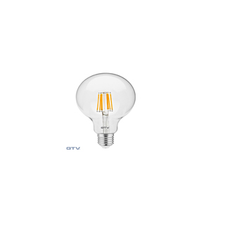 СВЕТОДИОДНАЯ ЛАМПА LED BULB, FILAMENT, G95, 3000K, E27, 8W, AC220-240V/ 50-60Hz, RA&amp;gt;80, 360*, 810lm, 70mA