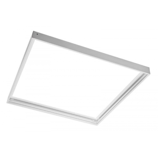 Алюминиевая рама для светодиодных панелей Frame for ceiling instalation LED panel KING 60x60cm, white