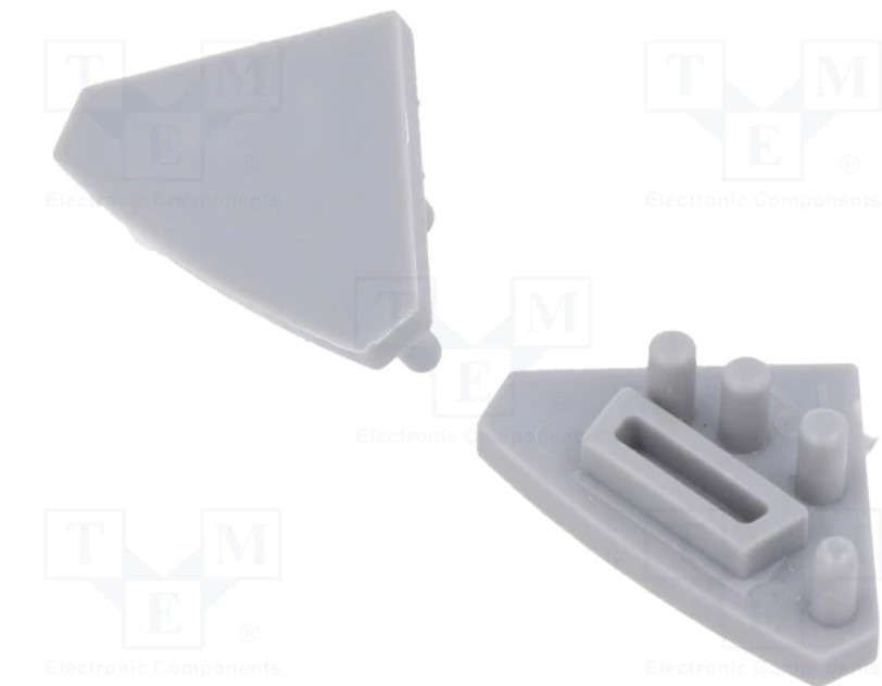 PA-ZASGLAXNKKTT-00 cao for GLAX profiles angular-applied left and right silver 10tk/blis