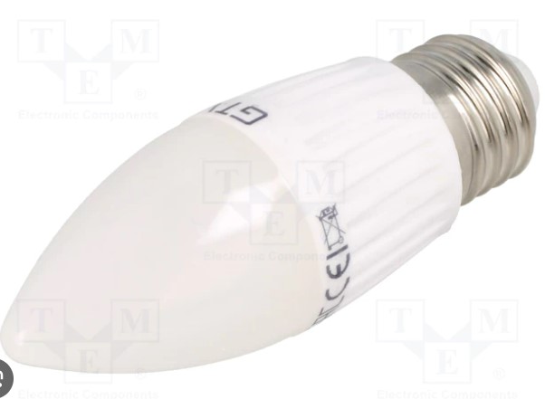 LD-SMDC37C-10 Led lamp Source ceramicC37 E27 10W 1000 lm 160* 3000K