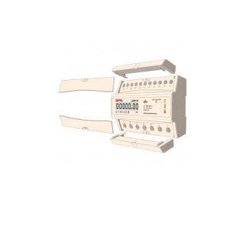 LEM-20 Watt-hour meter, three phases LCD display, impulse outputs, interface RS485/MODBUS 400V AC, I