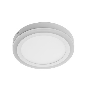 накладнойLED downlight TWINS, 16W (12W+4W), 1140lm, AC110-240V, 50/60 Hz, PF&gt;0,5, RA&gt;80, IP20, 1