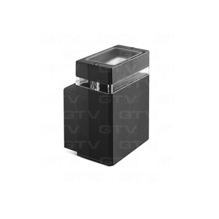 LD-NESSAGU10J-20 Wall fixture (1-way shining) NESSA, GU10, MAX. 50W, IP54, AC220-240V, 50/60Hz, blac