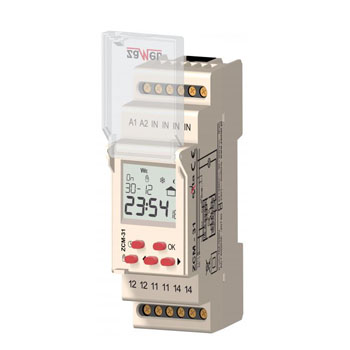 ПРОГРАММАТОР ВРЕМЕНИ АСТРОНОМИЧЕСКИЙ - ОДНОКАНАЛЬНЫЙ, 230V AC, IP20